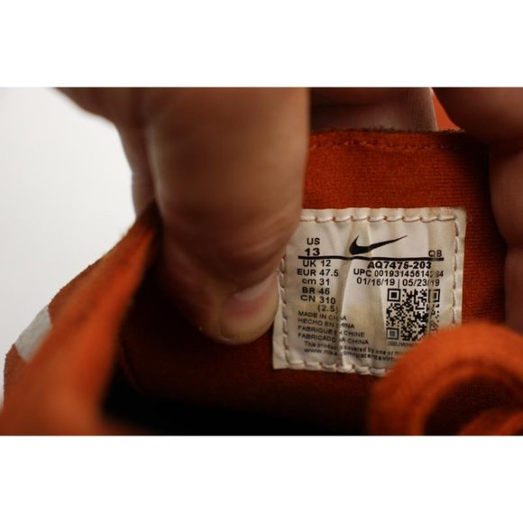 Nike Zoom Air Stefan Janoski Men’s 13 Brown Swoosh Skateboard Shoes AQ7475-203 - Picture 3 of 10